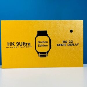 HK 9Ultra Smartwatch Golden Edition (Dual Straps) – Gold Color