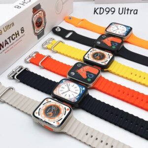 KD99 Ultra Smart Watch With Bluetooth Calling- Silver