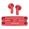 MONSTER AIRMARS XKT08 True Wireless Gaming Earphones – Red Color
