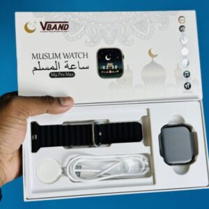 Muslim Smartwatch M9 Pro Max – Black Color
