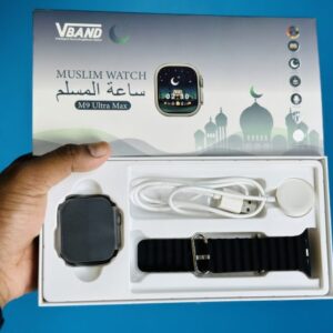 Muslim Smartwatch M9 Ultra Max – Black Color