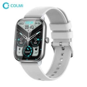 Colmi C61 Bluetooth Calling Smart Watch- Silver Color