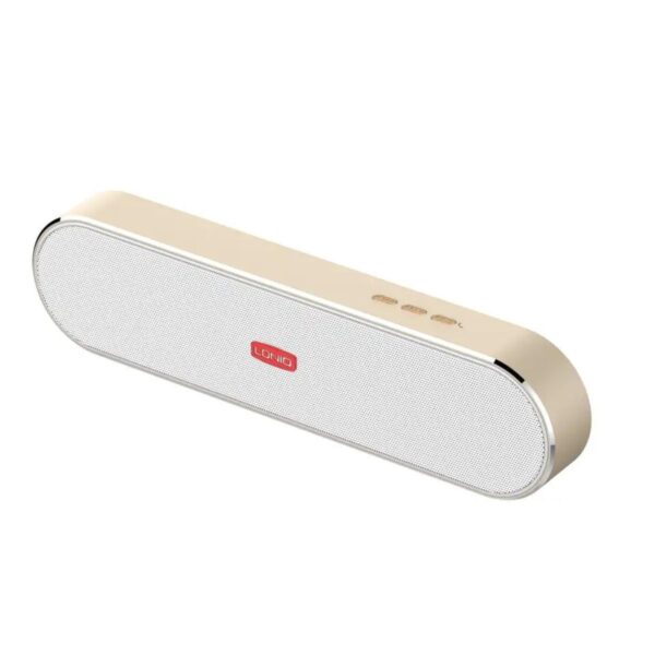 Portable Bluetooth 5.0 Wireless Speaker – Golden Color