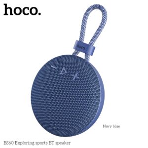 Portable Sports Speaker – Navy Blue Color