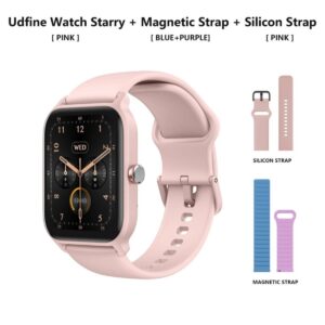 Smartwatch Double Straps – Pink Color
