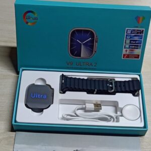 V9 Ultra 2 Smartwatch – Black Color