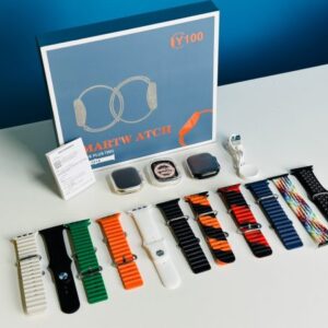 Y100 Couple Smartwatch With 11 Straps