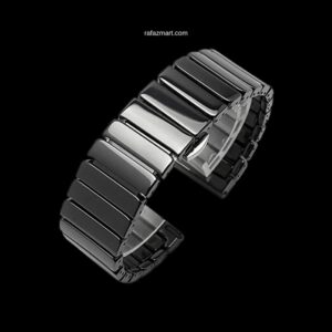 20mm Ceramic Strap For Smartwatch – Black