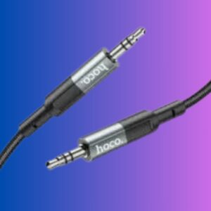 HOCO UPA23 AUX Audio Cable – Gray Color