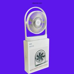 JISULIFE FA19A DC Fan, Run Directly With USB Power From Power Bank Or Solar (Without Battery)