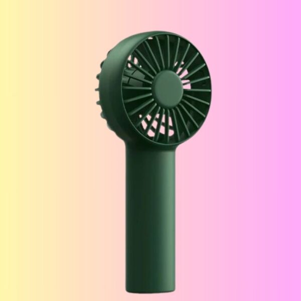 JISULIFE FA20 Rechargeable Mini Handheld Fan (2000mah Battery)- Green Color