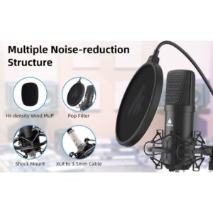 Maono AU-A03 Podcasting Microphone Set