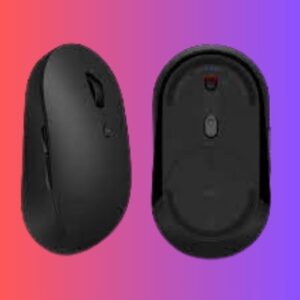 Mi Dual Mode Wireless Mouse Silent Edition Bluetooth 2.4 GHz Connect 1300 DPI – Black Color