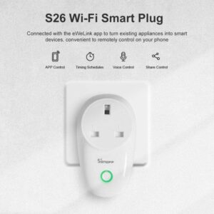 Sonoff S26 Smart Plug App Control