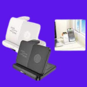 Hoco CQ7 3in1 Wireless Charging Foldable Desktop Stand