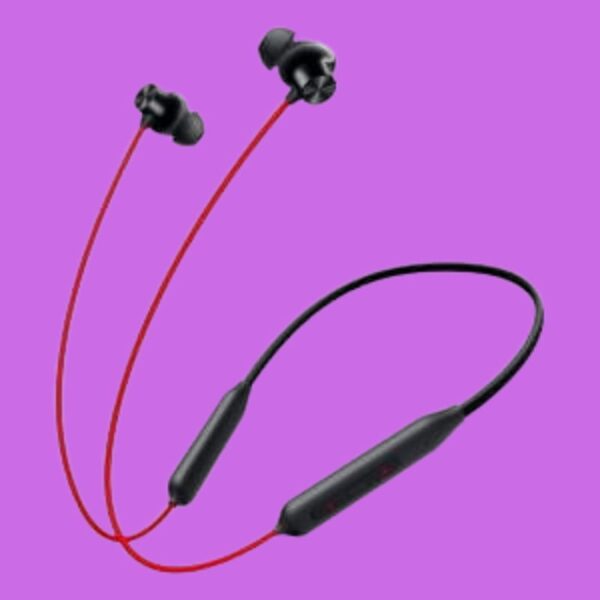 OnePlus Bullets Wireless Z2- Black & Red Color