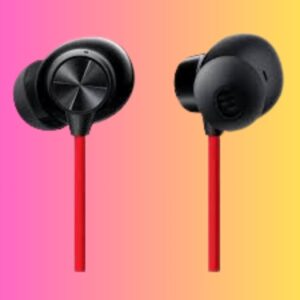 OnePlus Bullets Wireless Z2- Black & Red Color