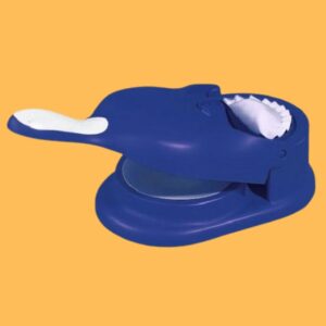 2 In 1 Manual Pitha And Dumpling Maker- Blue Color