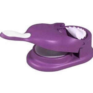 2 In 1 Manual Pitha And Dumpling Maker- Purple Color