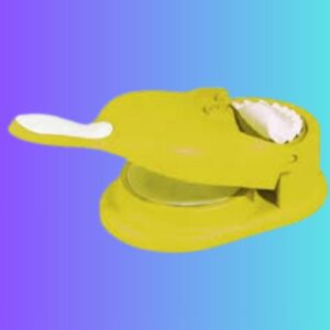 2 In 1 Manual Pitha And Dumpling Maker- Yellow Color