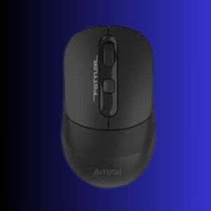 A4TECH FSTYLER FB10CS Silent Multimode Rechargeable Wireless Mouse – Black Color