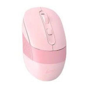 A4TECH FSTYLER FB10CS Silent Multimode Rechargeable Wireless Mouse – Pink Color