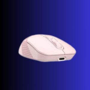 A4TECH FSTYLER FB10CS Silent Multimode Rechargeable Wireless Mouse – Pink Color