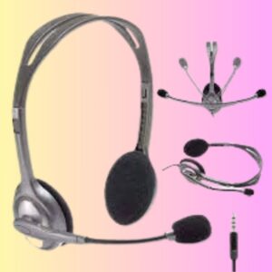 Logitech H110 Stereo Headset With Dual 3.5mm Noise-Canceling Mic