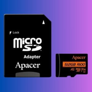 Apacer R100 MicroSDXC UHS-I U3 V30 A2 512GB Class-10 Memory Card With Adapter