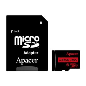Apacer R85 128GB MicroSDHC UHS-I U1 Class10 Memory Card With Adapter