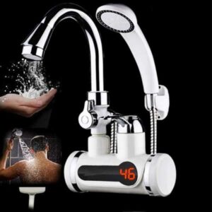 Electric Instant Water Heating Tap With Hand Shower (RX-020)