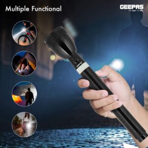 Geepas GFL3803N Rechargeable Flashlight (Original)