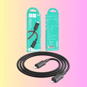 Hoco X88 Gratified PD Fast Charging Data Cable 1m For IPhone