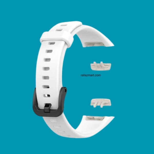 Huawei Band 6 Soft Silicone Straps- White