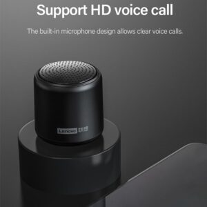 Lenovo L01 Mini Bluetooth Speaker- Black Color