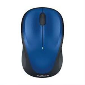 Logitech M235 Rubber Sides Wireless Mouse, Blue Color