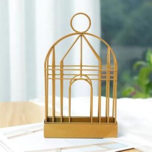 Metal Mosquito Coil Holder – Gold Color