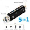 Multifunction OTG Card Reader- Type-CUSB Micro USBMicro SD Memory Card Reader