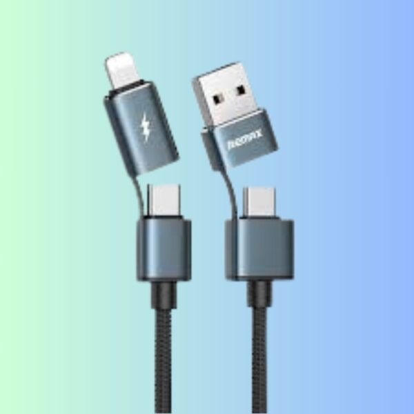 REMAX RC-020T Aurora Series Data Strongly Resistant 4 In 1 Data Cable