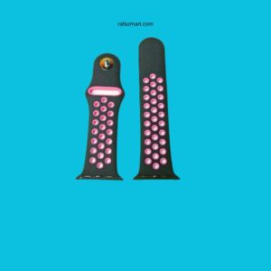 Octopus Soft Silicone Straps 384041mm-Black+Pink