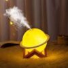 Portable Colorful Ambient Light Planet Humidifier 200ml