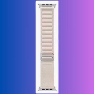 Series 8 Smartwatch Replacement Nylon Strap – White Color
