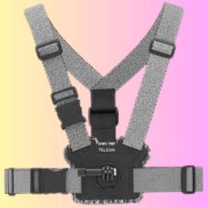 TELESIN GP-CGP-T06 Dual-Mount Chest Strap For GoPro/DJI/Action Cameras