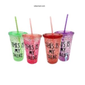 This Is My Drink Sipper With Straw – Water Bottle – Yellow Color