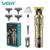 VGR V-073 Professional Hair Trimmer With LED Display