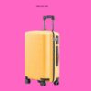 Xiaomi Youth Version Suitcase 36L 20 Inch TSA Lock Spinner Wheel Carry On Luggage For Outdoor Travel – Yellow Color