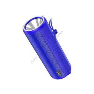 Hoco HC11 Bluetooth Wireless Speaker With Flashlight – Blue Color