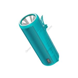 Hoco HC11 Bluetooth Wireless Speaker With Flashlight – Peacock Blue Color
